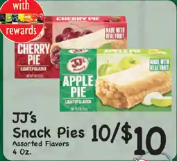 Market Basket Jj's Snack Pies offer