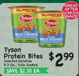 Market Basket Tyson Protein Bites offer