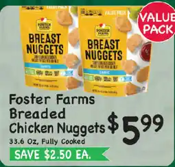 Market Basket Foster Farms Breaded Chicken Nuggets offer