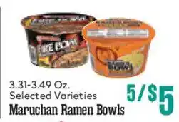 Market Basket Maruchan Ramen Bowls offer