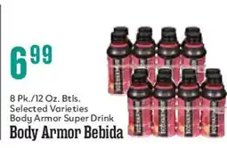 Market Basket Body Armor Super Drink offer
