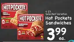 Market Basket Hot Pockets Hot Pockets Sandwiches offer
