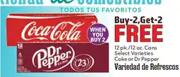 Market Basket Coca-Cola or Dr Pepper offer