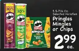 Market Basket Pringles Mingles or Chips offer