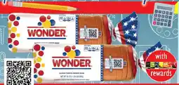 Market Basket Wonder classic Round top white bread offer
