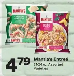 Save a Lot Mantia's Entree offer
