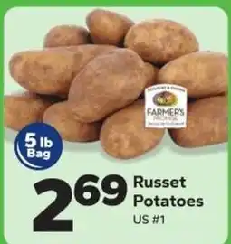 Save a Lot Farmer's Russet Potatoes offer
