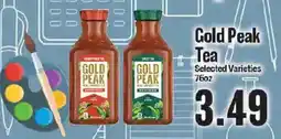 Market Basket Gold Peak Tea offer