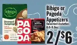 Market Basket Bibigo or Pagoda Appetizers offer