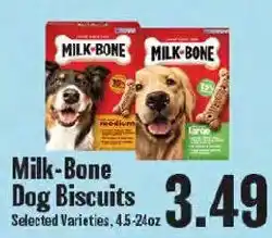 Market Basket Milk-Bone Dog Biscuits offer