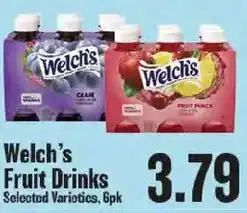 Market Basket Welch's Fruit Drinks offer
