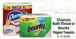Market Basket Charmin Bath Tissue or Bounty Paper Towels offer
