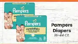 Market Basket Pampers Diapers offer