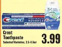 Market Basket Crest toothpaste offer