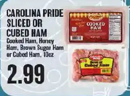 Market Basket Carolina Pride cooked ham offer