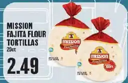 Market Basket Mission fajita flour tortillas offer