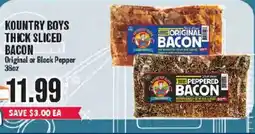Market Basket Kountry Boys Thick Sliced Bacon offer