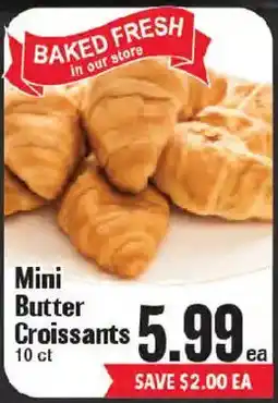 Market Basket Mini Butter Croissants offer