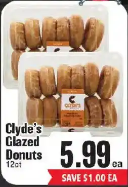 Market Basket Clyde's Glazed Donuts offer