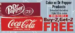 Market Basket Coke or Dr Pepper Products offer