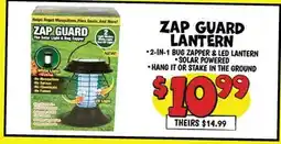 Ollie's ZAP GUARD LANTERN offer