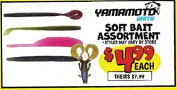 Ollie's YAMAMOTO BAITS SOFT BAIT ASSORTMENT offer