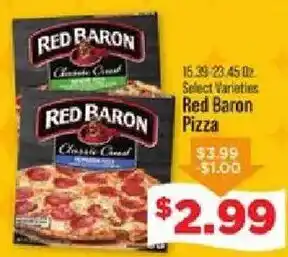 Red Baron pizza