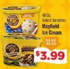 IGA Mayfield ice cream offer