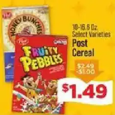 IGA Post Fruity Pebbles offer