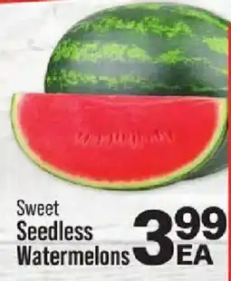 IGA Sweet Seedless Watermelons offer