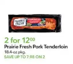 Publix Prairie Fresh Pork Tenderloin offer