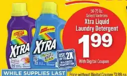 IGA Xtra liquid laundry detergent offer