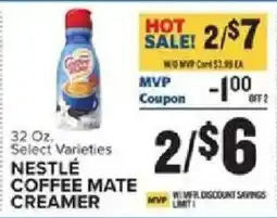 Food Lion Nestle coffee mate creamer offer