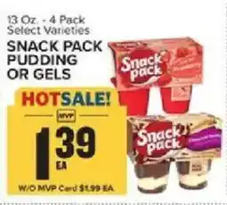 Food Lion Snack Pack Pudding Or Gels offer