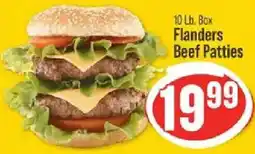 IGA Flanders Beef Patties offer