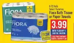 IGA FiΠΎΡΠ° Bath Tissue or Paper Towels offer