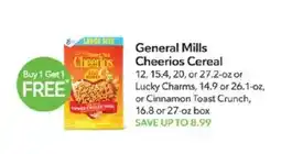 Publix General Mills Cheerios Cereal offer
