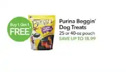 Publix Purina Beggin' Dog Treats offer