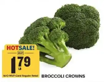 Food Lion Broccoli Crowns offer