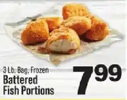 IGA Battered Fish Portions offer