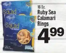 IGA Ruby Sea Calamari Rings offer