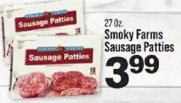 IGA Smoky Farms Sausage Patties offer