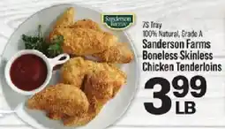IGA Sanderson Farms Boneless Skinless Chicken Tenderloins offer