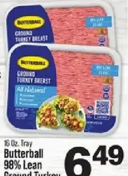 IGA Butterball 98% Lean Ground Turkey offer