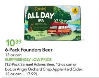 6-Pack Founders Beer