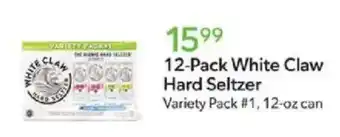 Publix White Claw Hard Seltzer offer