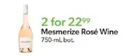 Publix Mesmerize Rosé Wine offer