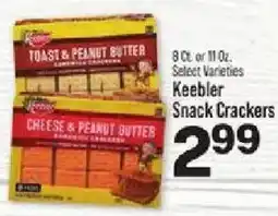 IGA Keebler Snack Crackers offer