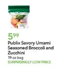 Publix Publix Savory Umami Seasoned Broccoli and Zucchini offer