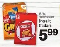 IGA Cheez-it Crackers offer